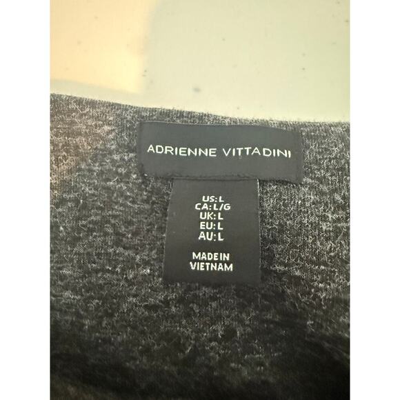 Adrienne Flare Dress with Pockets Gray tailored in back Size L - Picture 2 of 6